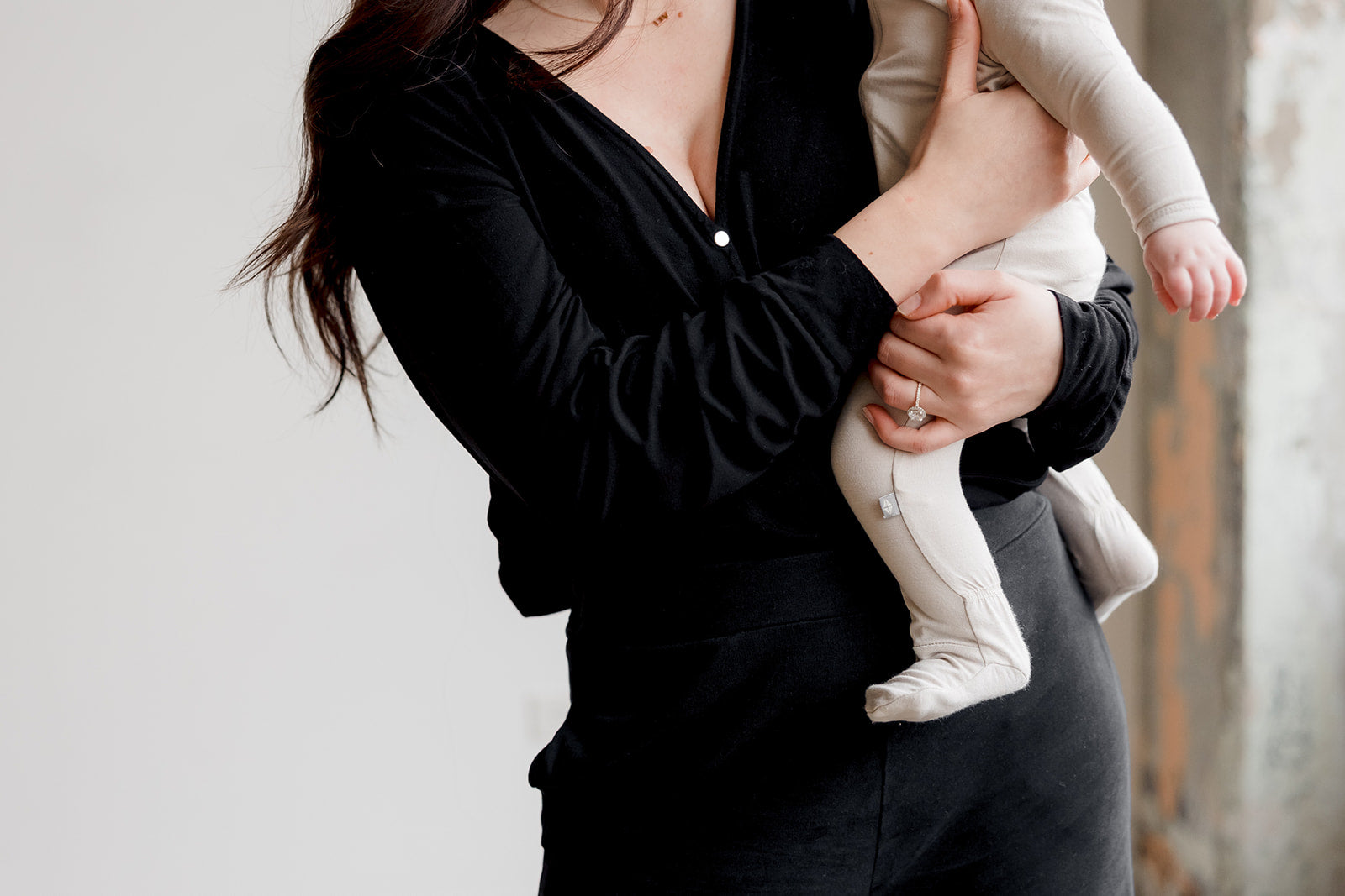 The Everywhere Maternity & Postpartum Dressy Joggers - Black – ofanorigin