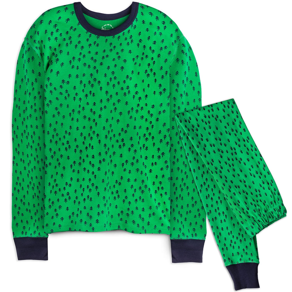 Stay comfortable at night with our pajamas for adults with evergreen trees design - Designed for parents